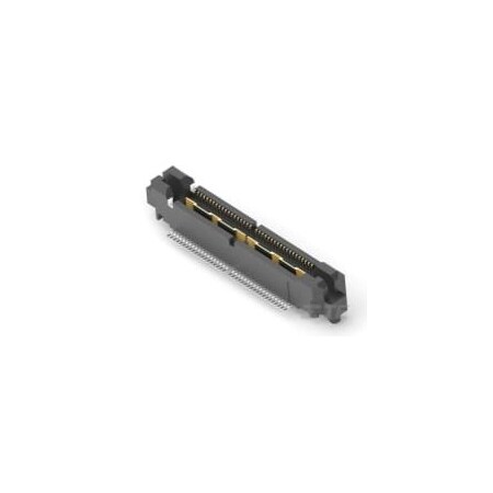 Te Connectivity Board Stacking Connector, 78 Contact(S), 2 Row(S), Male, Straight, 0.025 Inch Pitch, Solder 5767007-9
